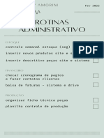 Rotinas Administrativo VA