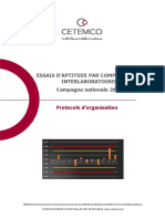 Essais D'intercomparaison 2022