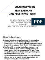 P11 Strategi Penetapan Pasar Sasaran Dan Penetapan Posisi PDF