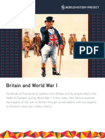 Britain and World War I: Transcript