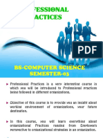Professional Practices: Bs-Computer Science Semester-03