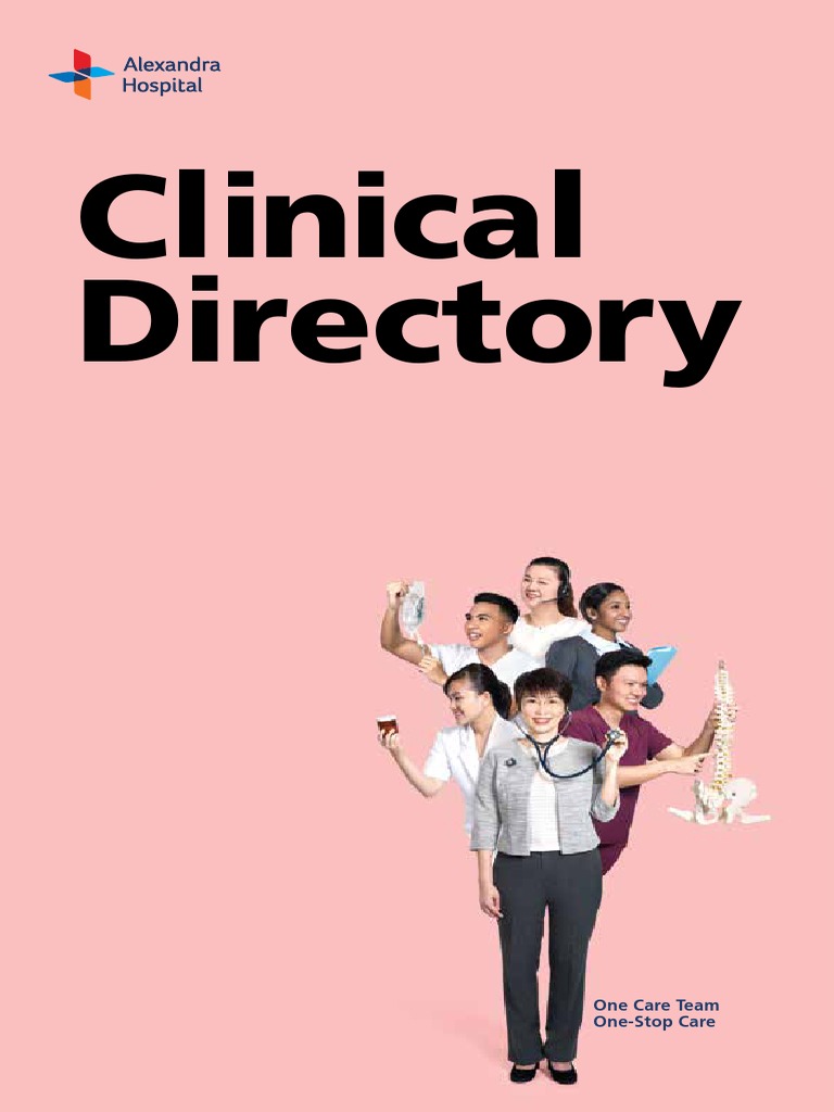 Alexandra Hospital Clinical Directory | PDF