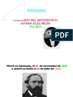 RIEMANN, Por Aitana