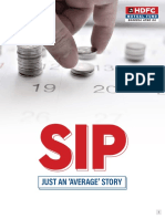 Booklet On SIP - Just An Average Story