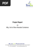 Download HDPE Blow Moulding Project Report by Suresh Babu SN56924483 doc pdf