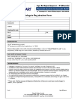 Symposium Registration Form