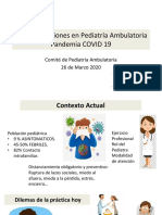 Consulta ambulatoria pediatrica