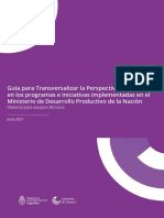 Guia para Transversalizar Perspectiva de Genero en Proyectos e Iniciativas