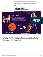 Chistul hidatic hepatic (îngrijirea pacientului cu chist hidatic hepatic) – Pagina de Nursing