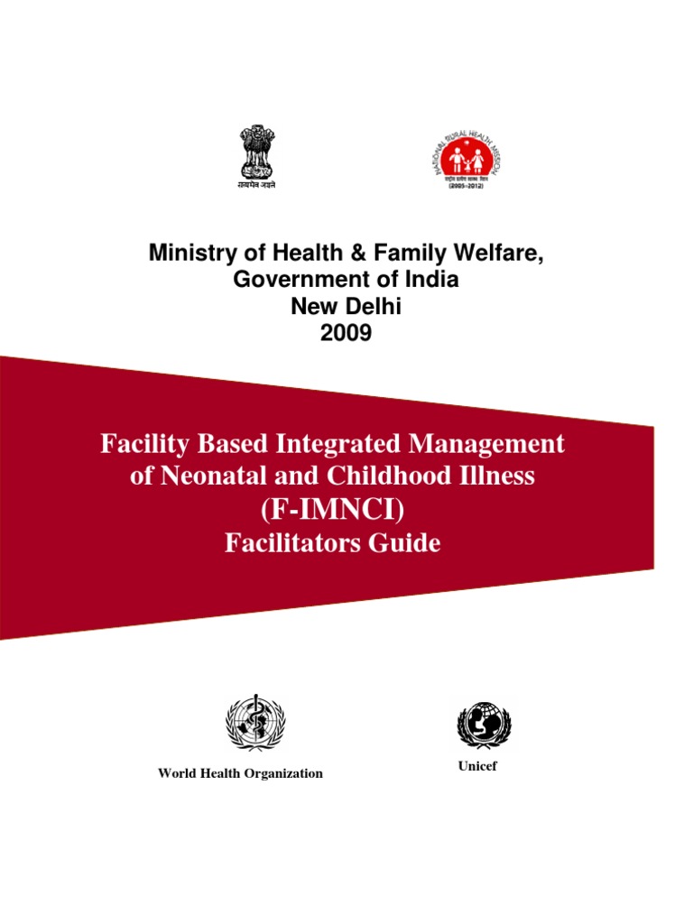F-IMNCI Facilitators Guide Overview | PDF | Intravenous Therapy ...