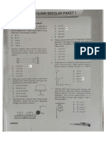 Soal Latihan USEK Fisika MIPA 7