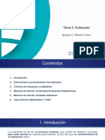 Aprendizaje y Enseñanza de Las Matemáticas. Master de Profesorado de Secundaria (UNIDAM) - Tema 5