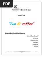 Coffee": Business Plan