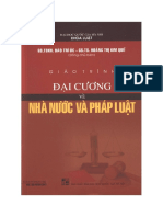 Giáo Trình Nhà Nước Pháp Luật Đại Cương, Bản PDF