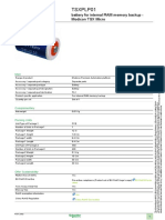 TSXPLP01 Battery Data Sheet