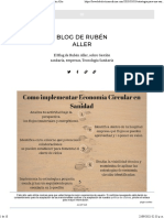 Estrategia para Una Sanidad Circular. - Blog de Rubén Aller