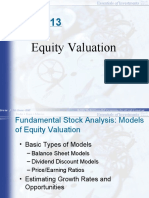 Equity Valuation: Mcgraw-Hill