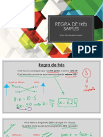 03 Aula - Regra de Três Simples