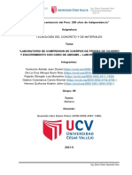 Laboratorio Algetec - Compresion y Escurrimiento