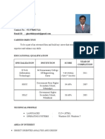 Karthick Resume