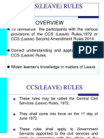 CCS (Leave) Rules