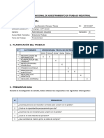 Estudio Del Trabajo- Primera Entrega