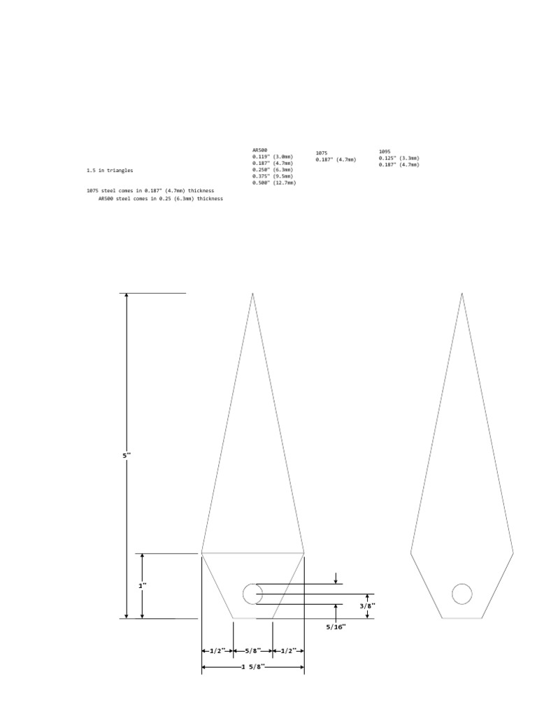 ropedartdimensions PDF