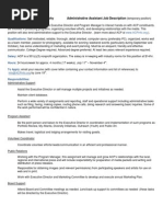 Download ACP Administrative Assistant Job Description by Atlanta Celebrates Photography SN56928500 doc pdf