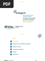 Eficiencia Energetic A en Variadores de Velocidad