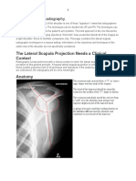 Lateral Scapula Radiography