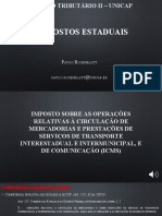 Impostos Estaduais - Icms