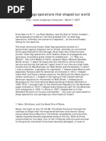 Operation Mockingbird - An Overview and History | PDF | Central ...