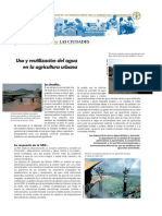 Uso y Reutilización Del Agua en La Agricultura Urbana: Los Desafíos..