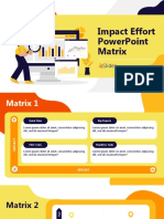 Impact Effort Matrix