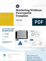 Marketing Webinar Powerpoint Template