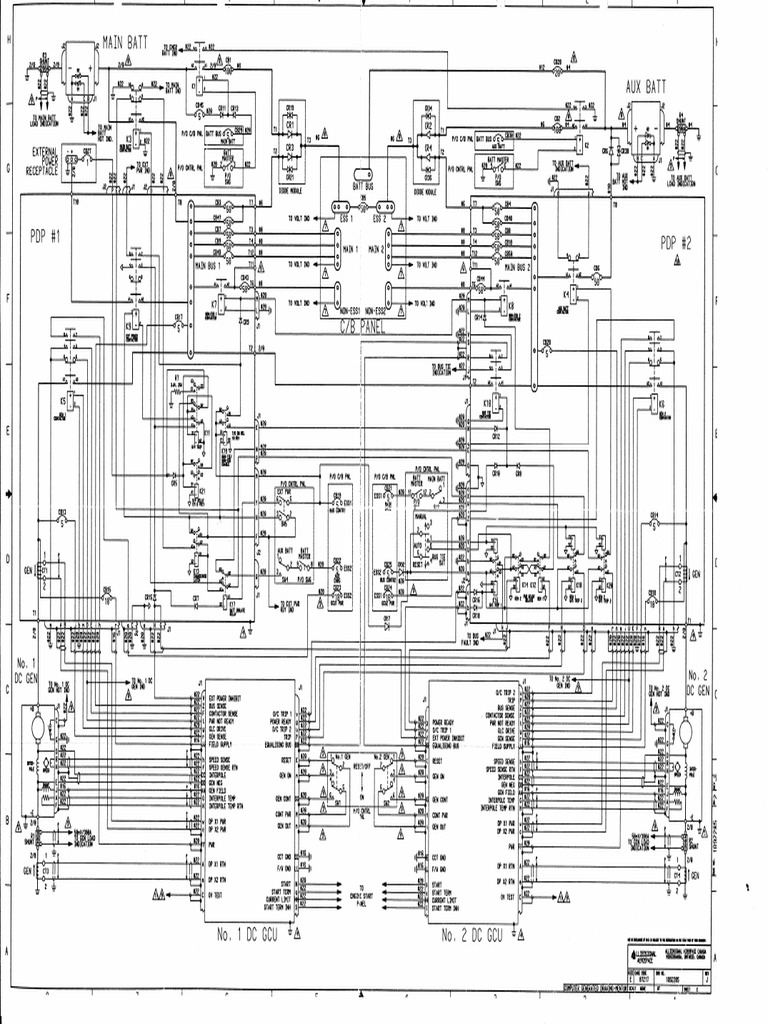 Power Distribution Diagram For AW139 PDF