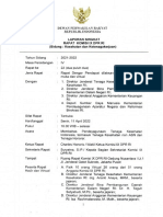 Lapsing RDP Komisi IX DPR RI 11 April 2022