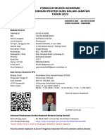 Kartu Ujian Akademik Supriati - S - PD - SD 2204060839
