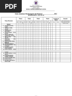 Daily-Attendance-Monitoring-Tool KINDERGARTEN LILY SET A