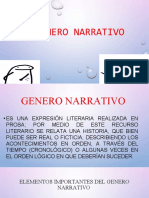 El Genero Narrativo