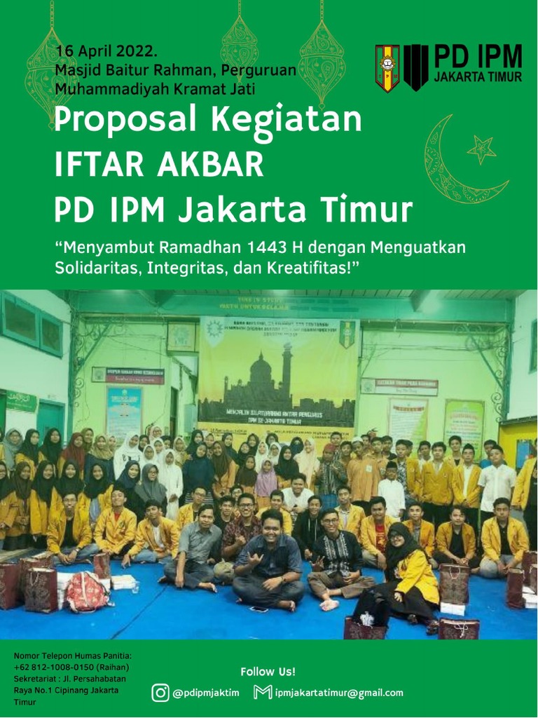 Iftar Akbar IPM Jakarta Timur 2022 | PDF
