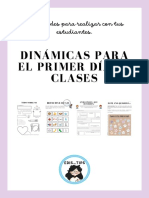 Dinámicas para El Primer Día - Edis - Tips