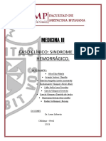 CASO CLÍNICO - Sindrome Febril Hemorrágico