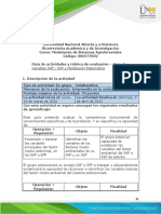 Guía de Actividades y Rúbrica de Evaluación - Unidad 2 - Paso 3 Variables SAF - SSP y Modelación Matemática