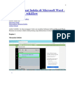 Indeks Di Microsoft Word