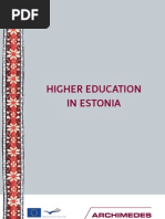 Higher Education in Estonia 2010