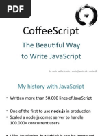 Download CoffeeScript - The Beautiful Way to Write Javascript by Amir Salihefnedic SN56935945 doc pdf