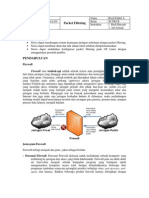 Laporan Packet Filtering