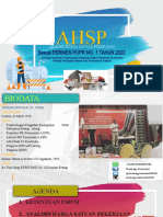 Ahsp Permen Pupr No 1 THN 2022