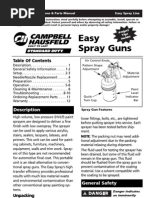 Download Easy Spray HVLP Gun by John E Be SN56940127 doc pdf